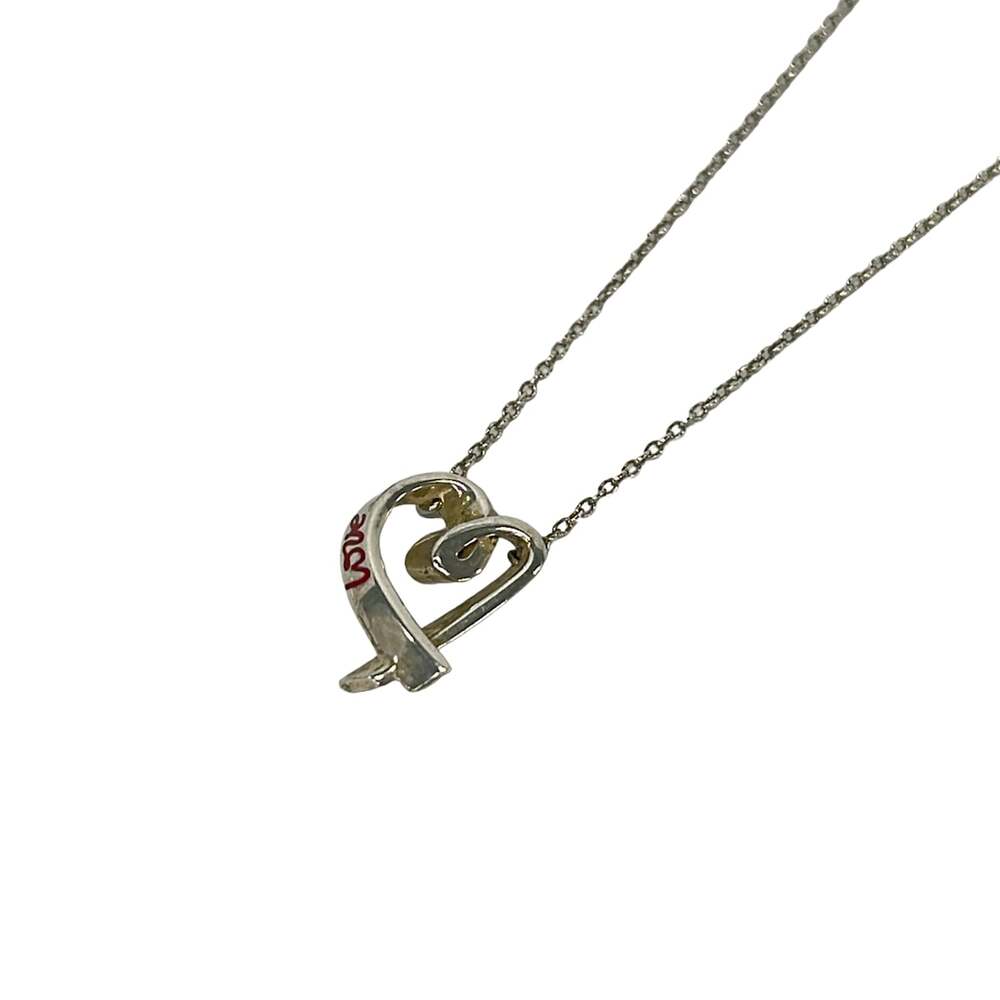 Tiffany & Co. Loving Heart Necklace Red